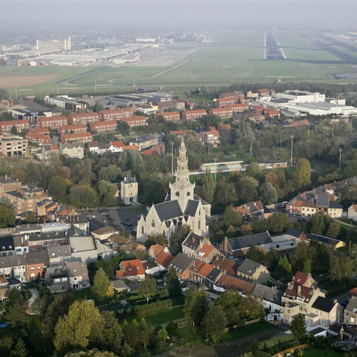 Luchtfoto van Machelen