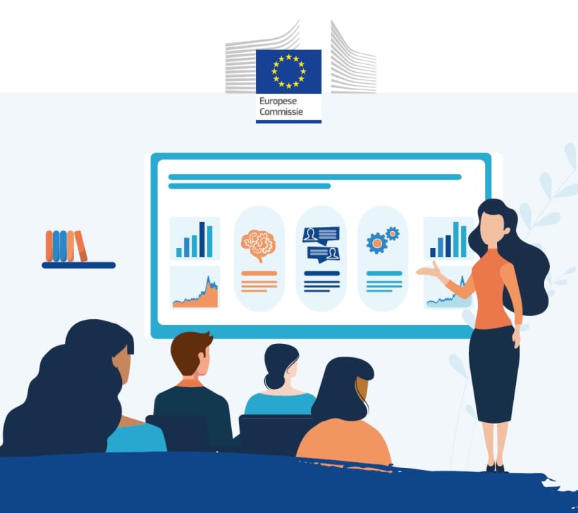 Visual rapport ethische richtlijnen AI in onderwijs van de EU