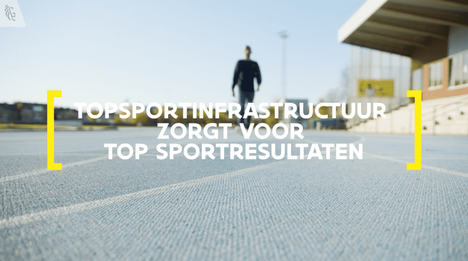 Topsportinfrastructuur zorgt voor top sportresultaten